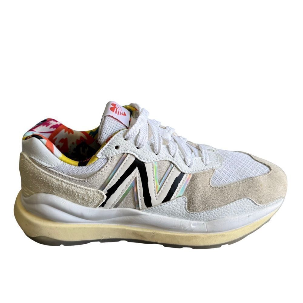 New Balance 5740 Running Shoes 'Pride Pack' White Black M5740PR1 Men Size 8.5 D